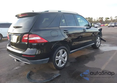 2013 Mercedes-Benz Ml 350 from USA, damaged, VIN 4JGDA5JB0DA198070